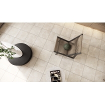 CAVANITE - 17X17, IVORY, MATTE